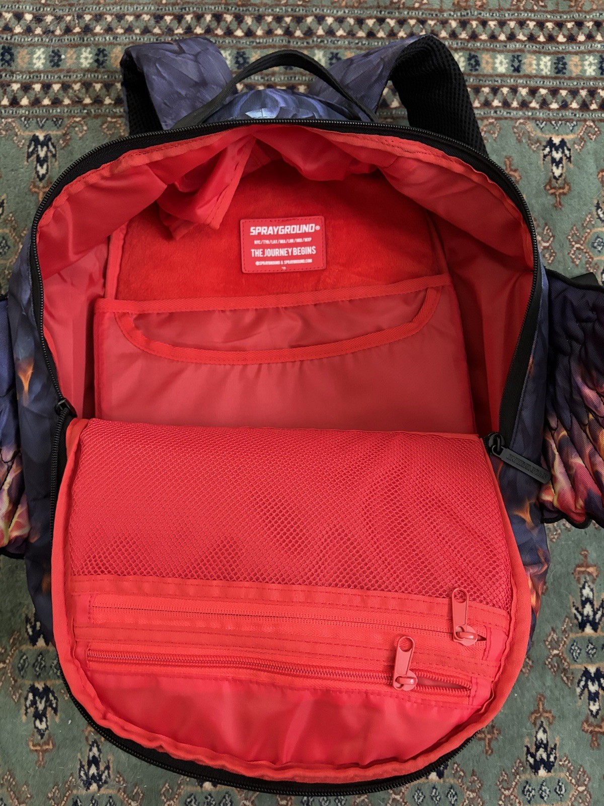 Sprayground Backpack Book Bag Wings
