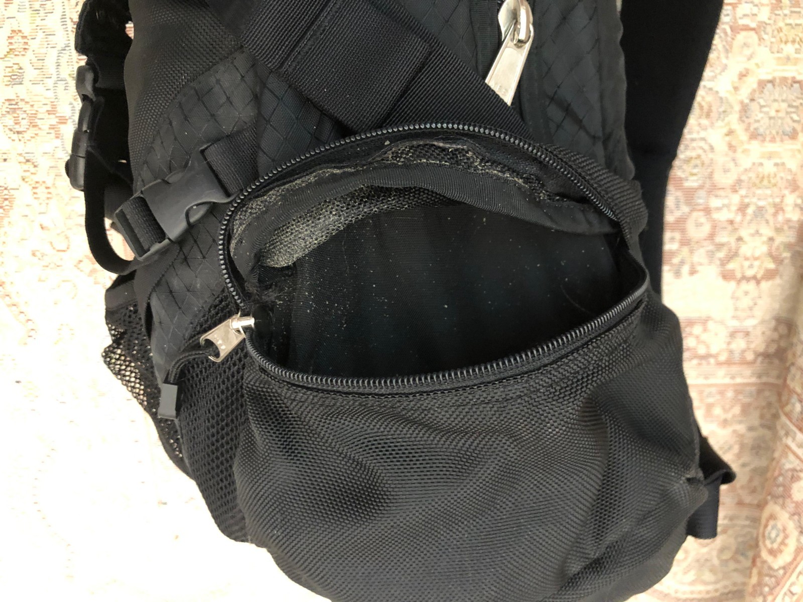 Oakley Icon Backpack Vintage Tactical 90s Y2K USA Logo Black Software Gorpcore