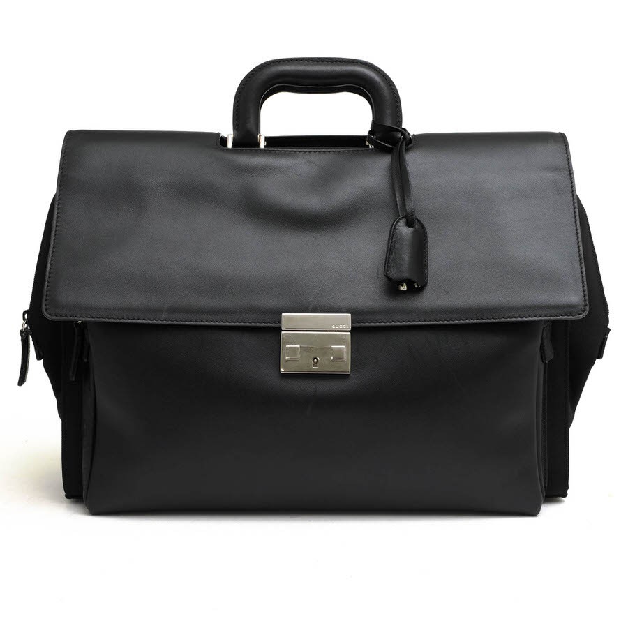 Gucci business bag cowhide calf flap type Used