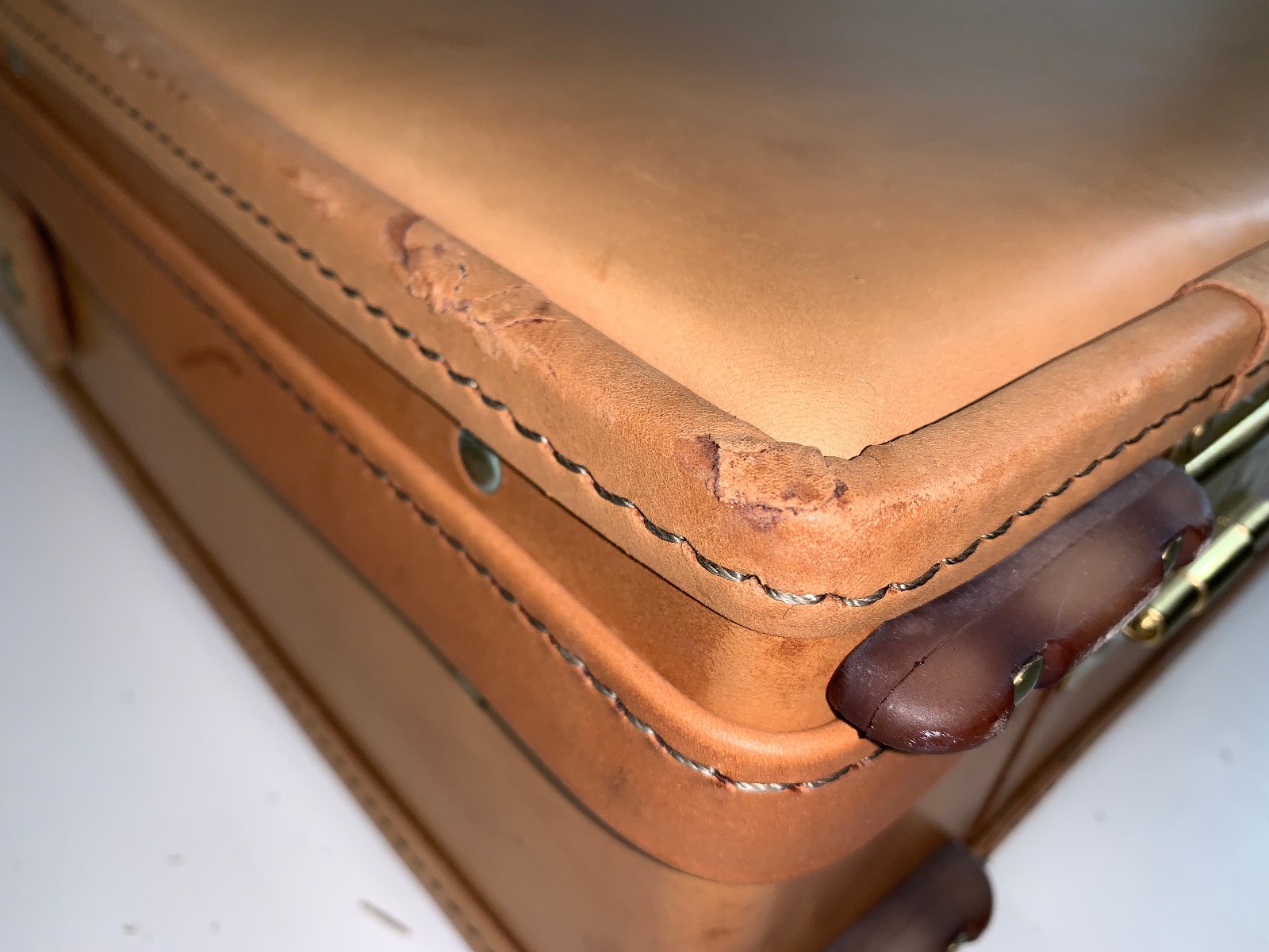 Hartmann Belting Leather Briefcase Attache