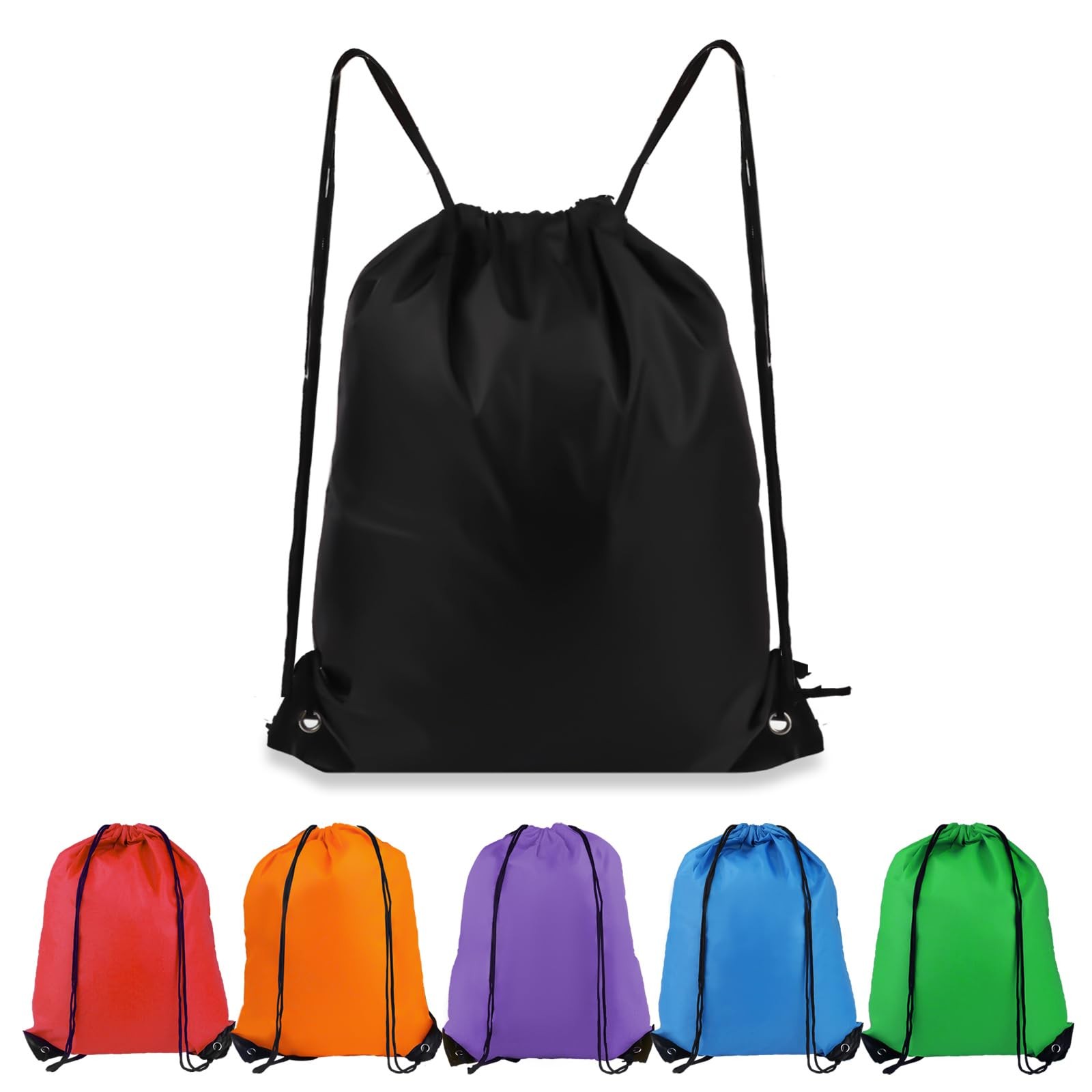 Drawstring Backpack 6 Colors Drawstring Bags, Draw String Back Bag Drawstring…