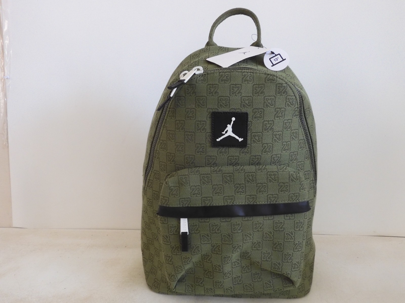 Nike Air Jordan Jumpman Monogram Backpack-Bag Olive Green [MA0758-EF9]