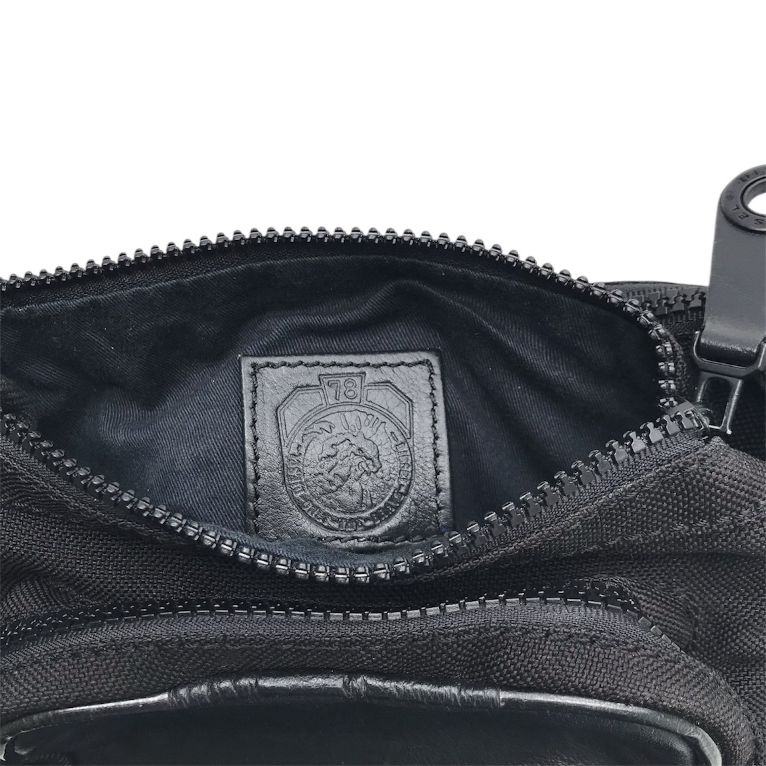 DIESEL Vintage Hip Crossbody Cargo Bag Leather Military Gorpcore Techwear Y2K