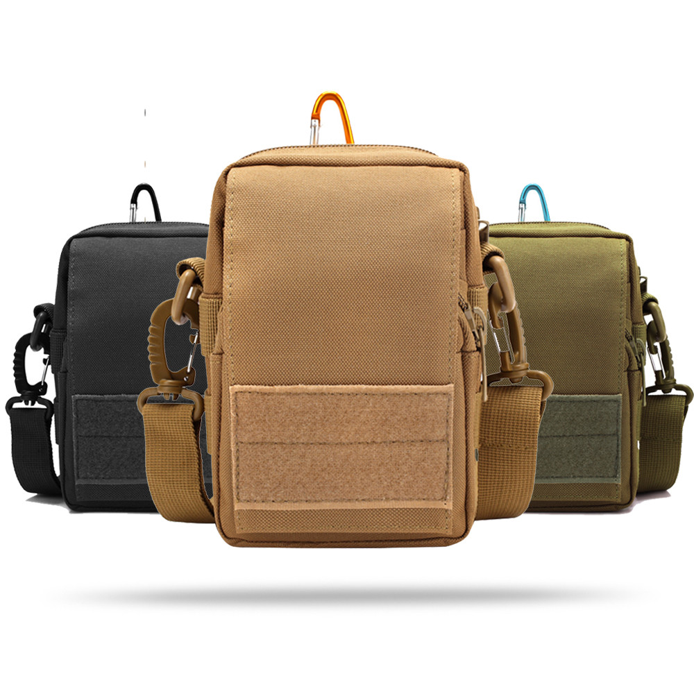 Tactical Molle Pouch EDC Multi-purpose Belt Waist Pack Bag Utility Phone Pocket
