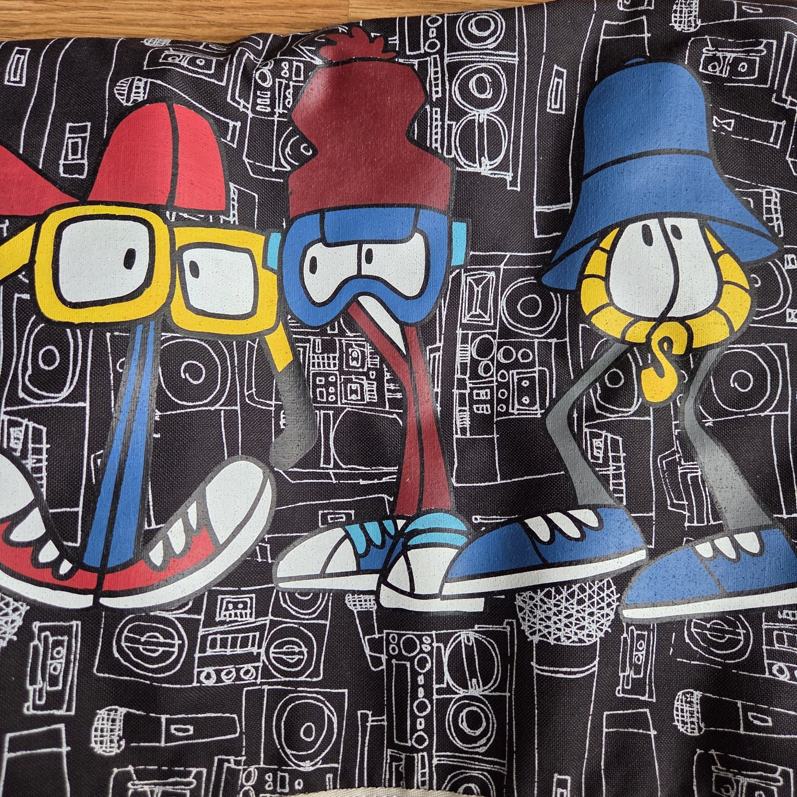 REAS for Stussy Wayback Throwback Graffiti Collection Messenger Bag Todd James