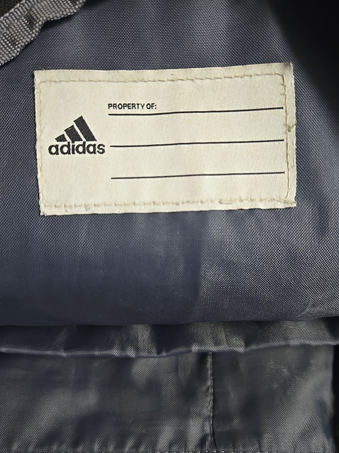 Adidas Excel 6 Load Spring Backpack 18″ Black & Gold School/Office/Travel EUC