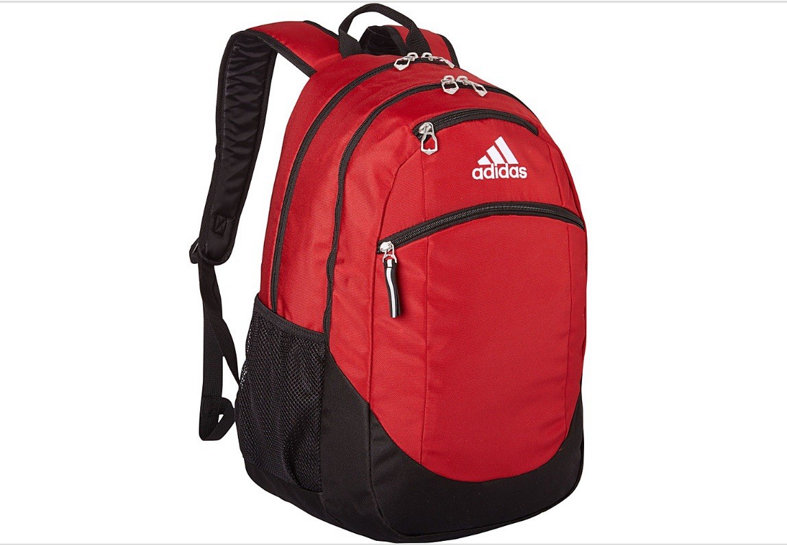 adidas Striker II Team Backpack Red for soccer and more Unisex