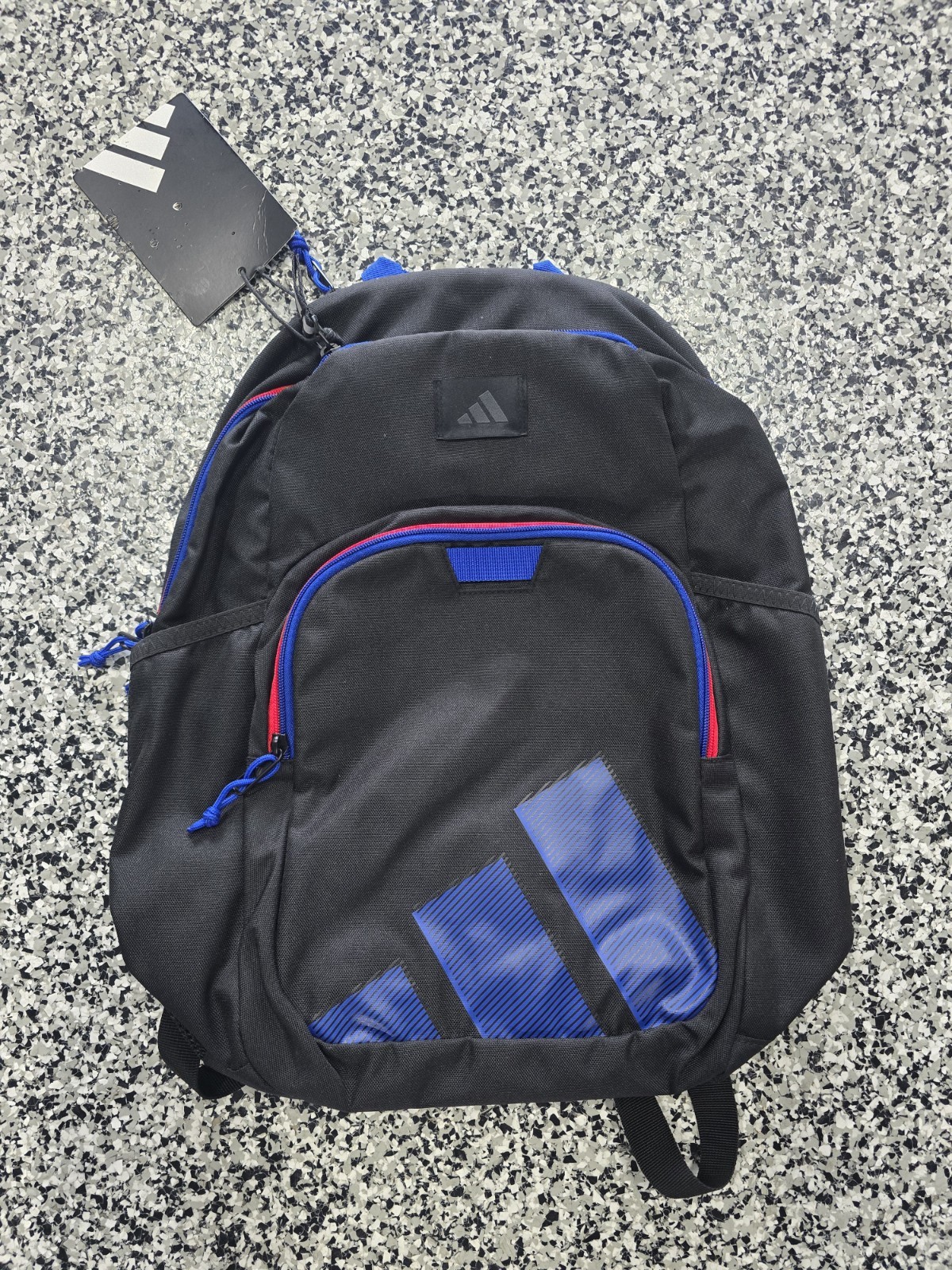 Adidas – Midway Soft Shell Backpack – Tech Organizer Bag #1889965 Black Blue