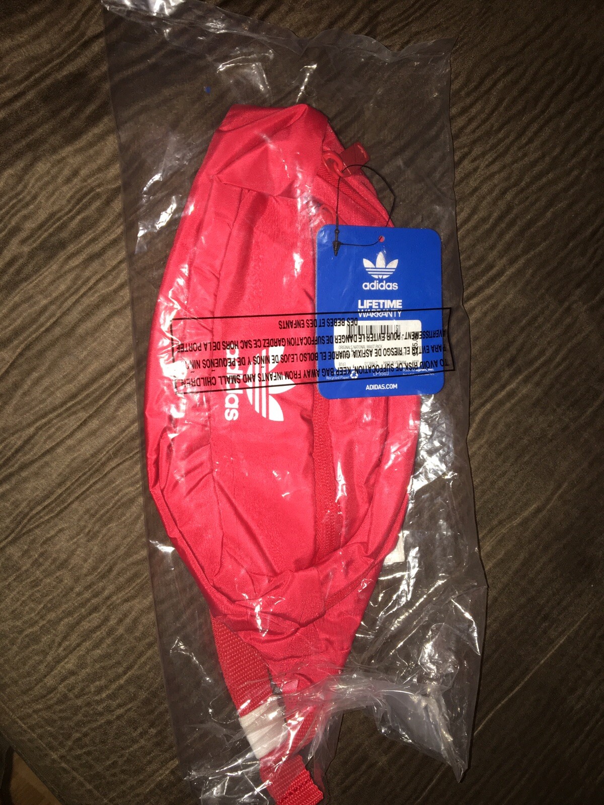 Adidas Originals National Waist Pack / Fanny Pack Radiant Red CJ7726