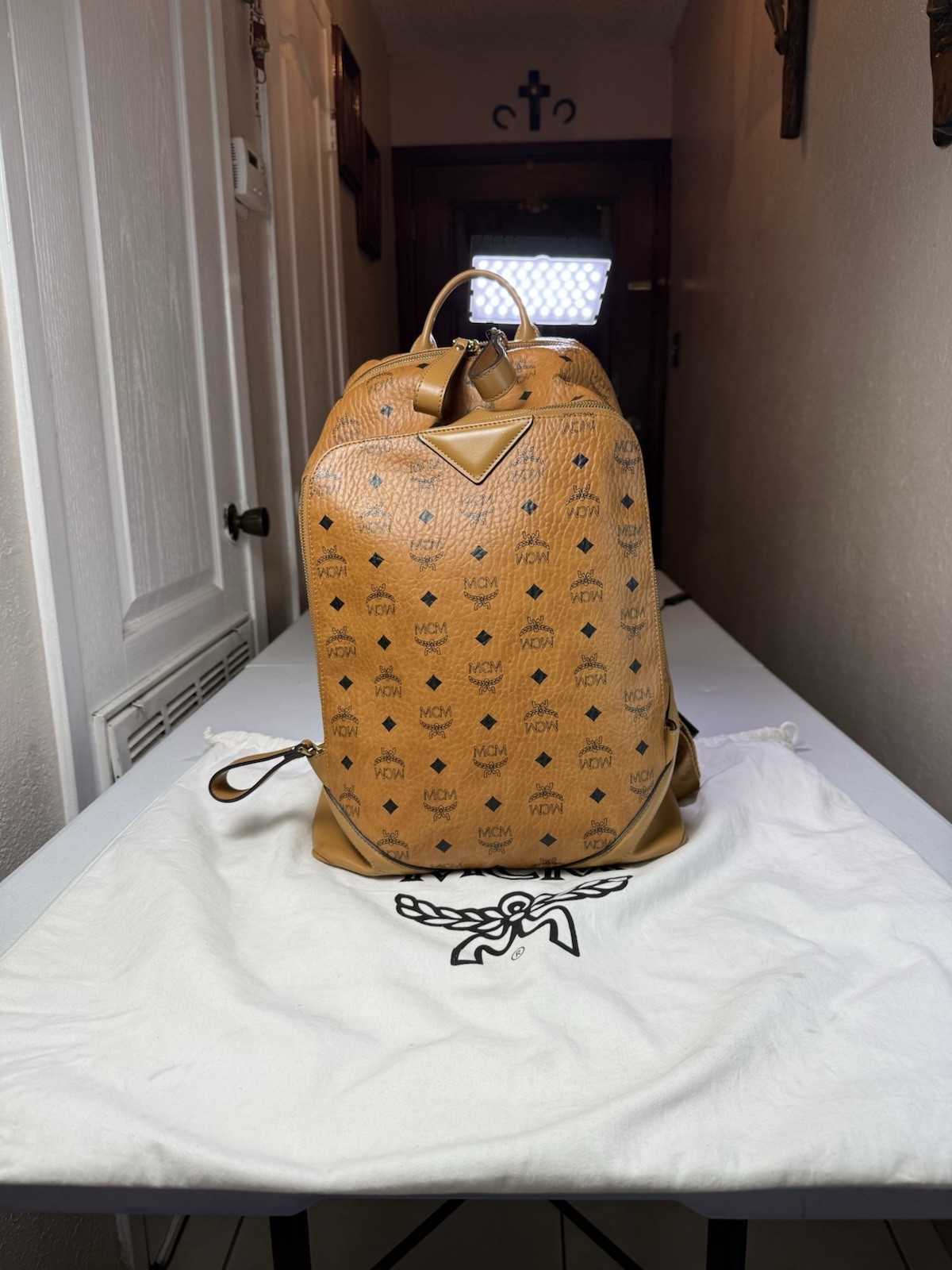 MCM Duke Visetos Backpack | Lot