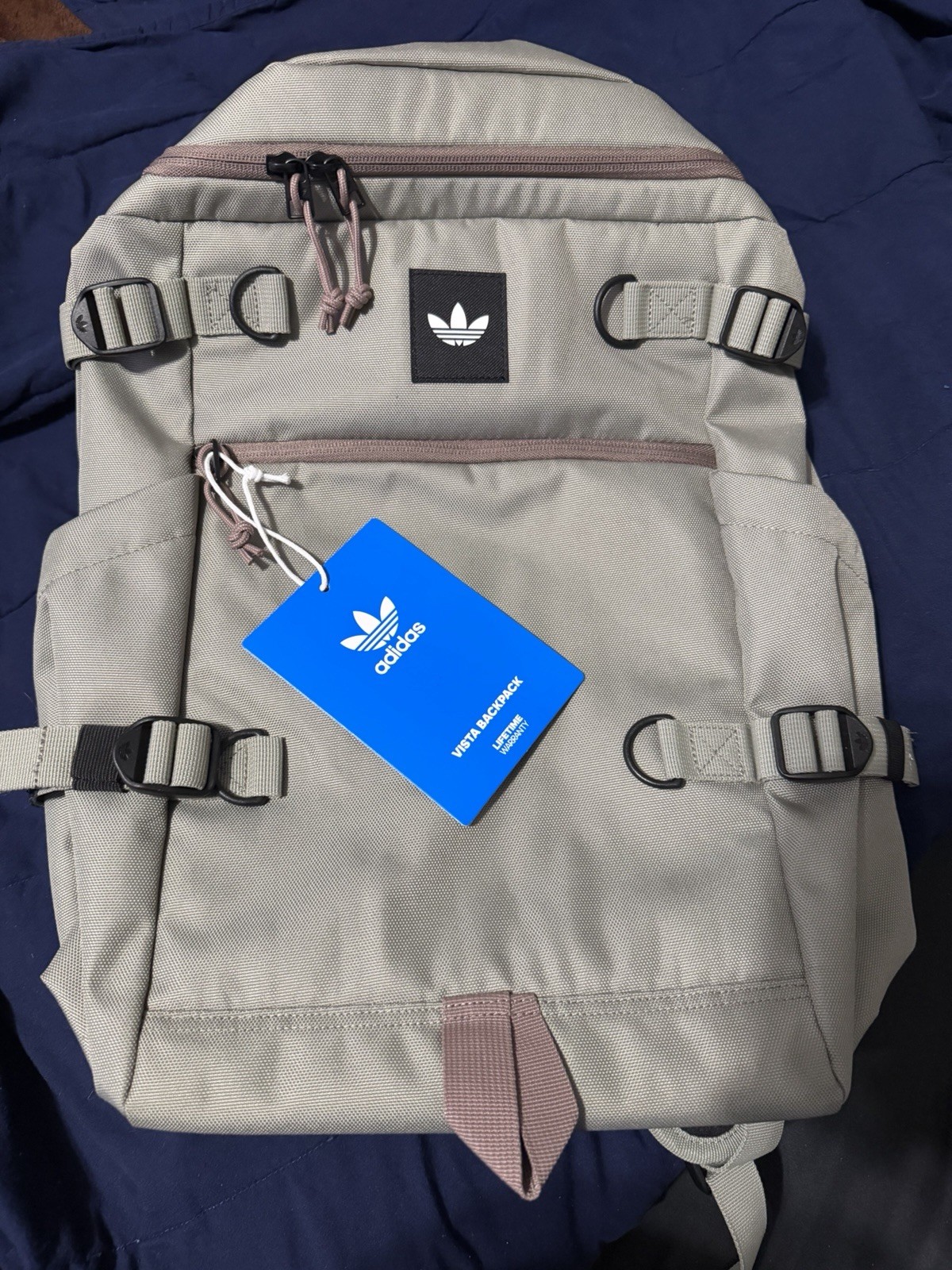 New Adidas Vista Backpack Unisex Sports Bag Gym Travel