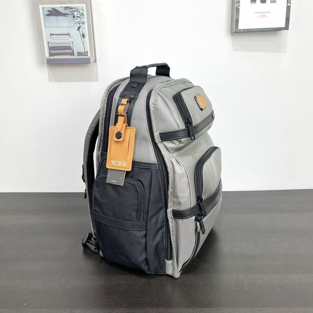 Tumi Alpha 3 Brief Pack Backpack Gray Shoulder Bag Business Travel Nylon Outlet