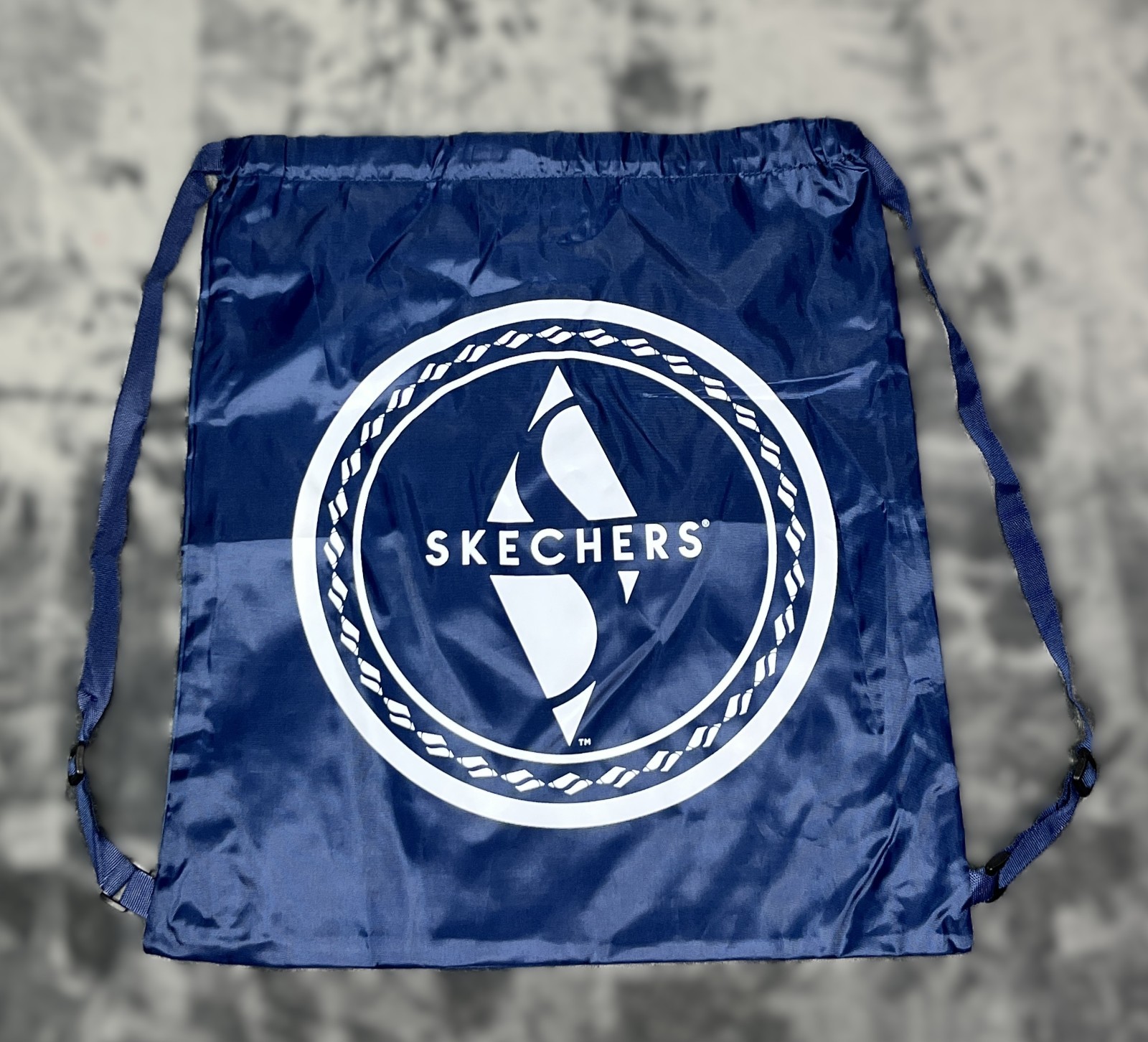 NEW Skechers Nylon Blue White Call Out Logo Back Pack Backpack Bag Camp School