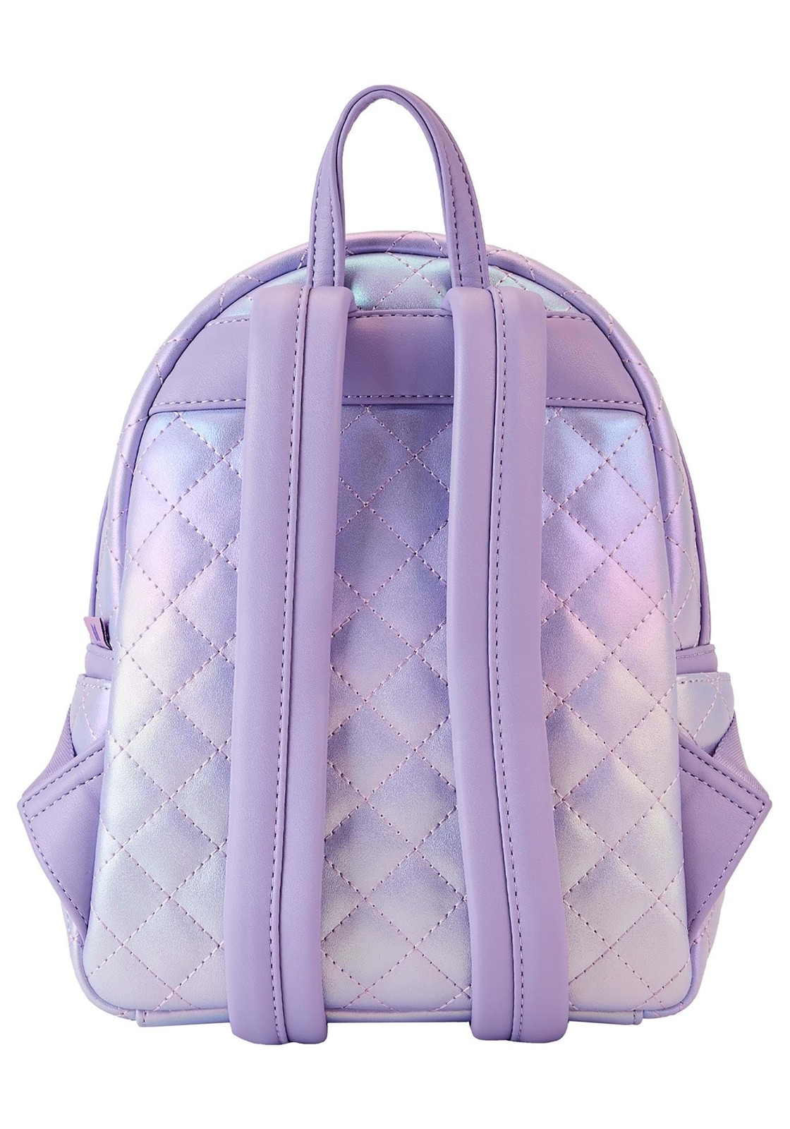 BTS Logo Iridescent Purple Mini Backpack