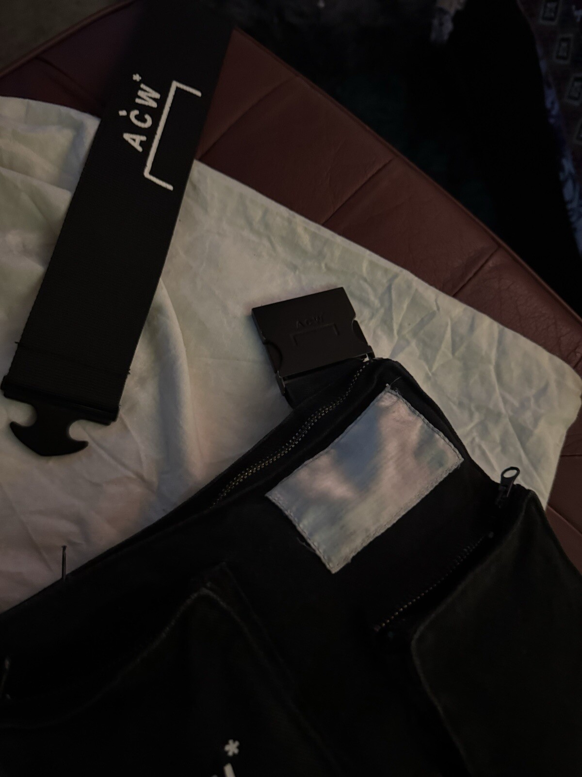 A Cold Wall-ACW*V2 Multi Pocket Utility Crossbody Bag By Samuel Ross DISCOUNTED!