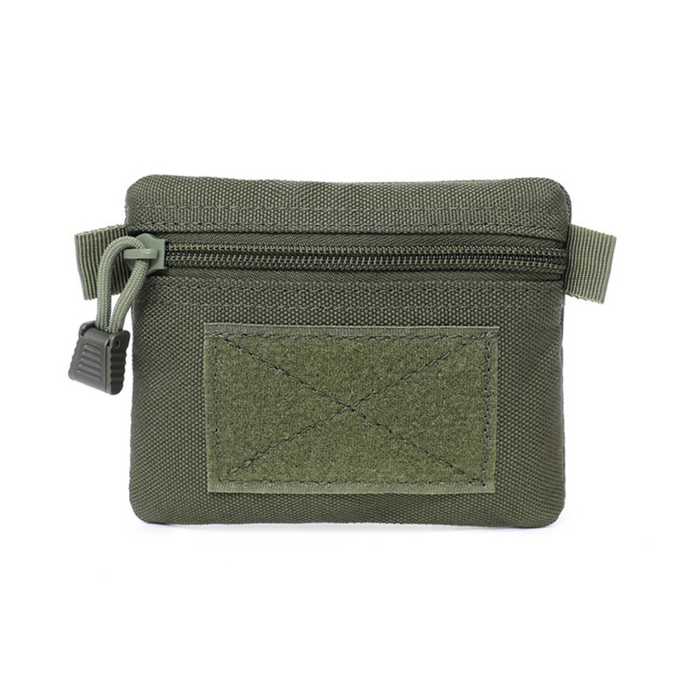 Tactical EDC Molle Pouch Wallet Small Utility Keychain Travel Zipper Waist Bag