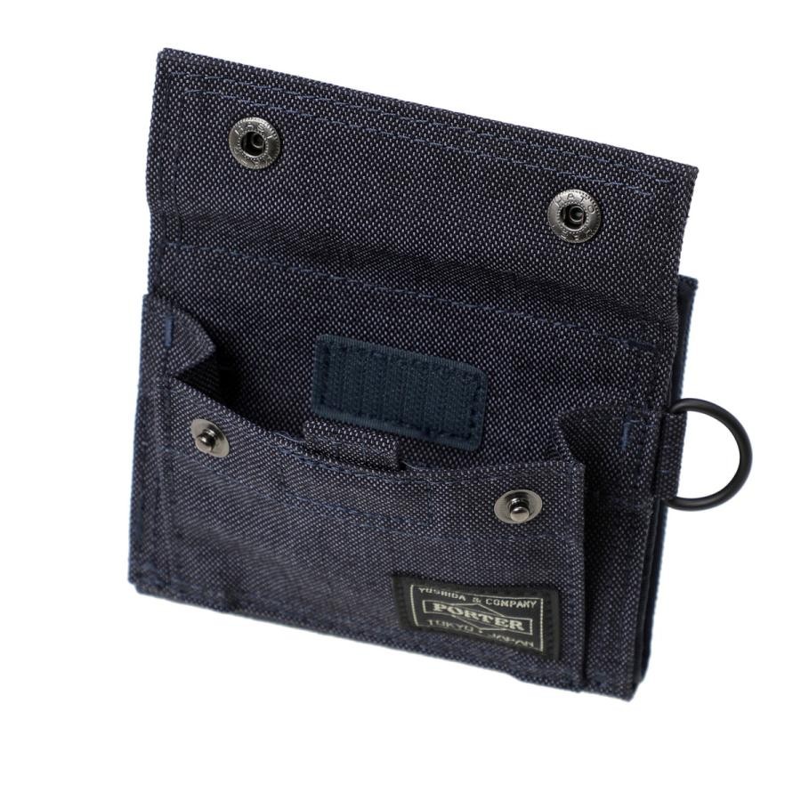 PORTER YOSHIDA SMOKY WALLET Navy 592-26370