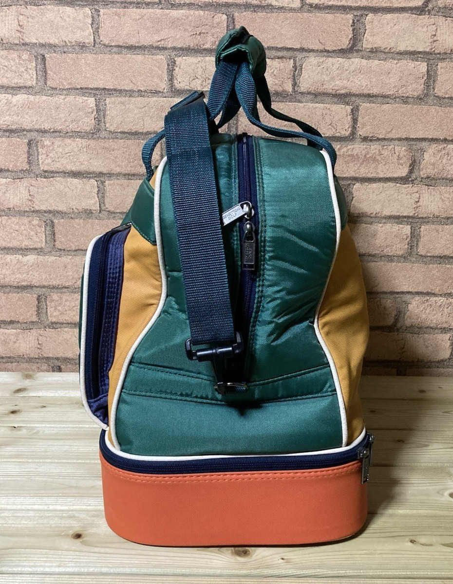 Benetton Golf Italy Japan England Vintage Bag Size 14.2 x 16.9 x 9. 8 in 90s
