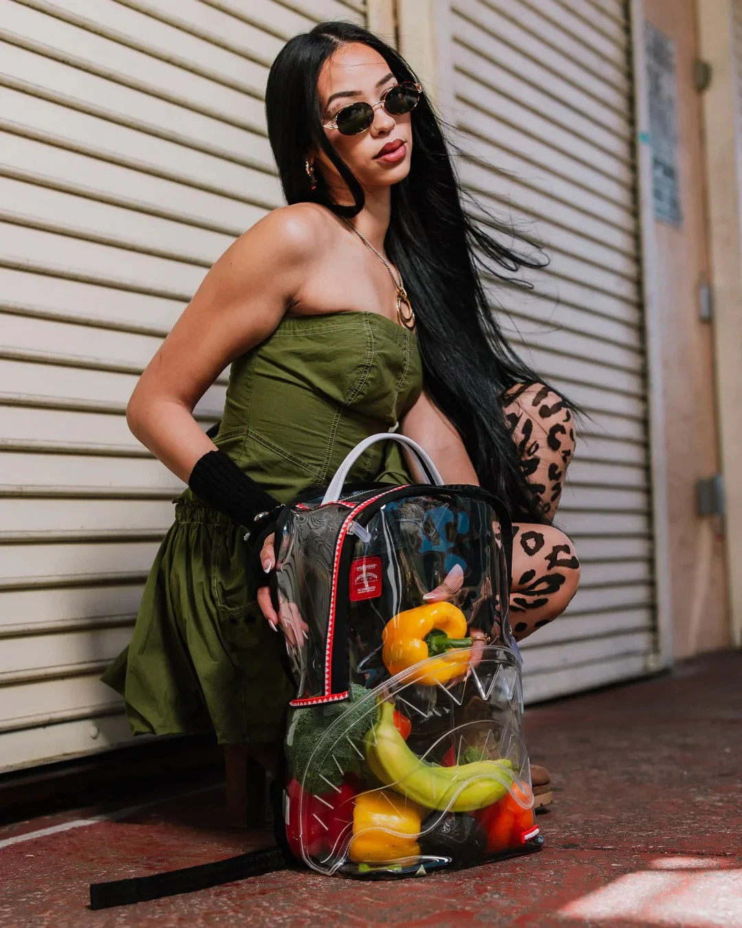 Sprayground Claw Party Vacationaire Backpack🔥New Black Bookbag School Bag