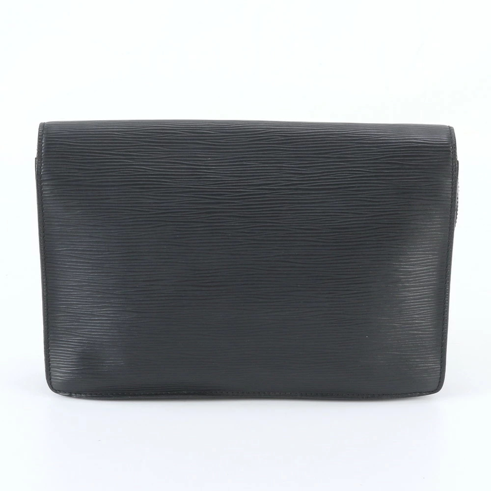 Louis Vuitton Epi Serie Dragonne Leather Bag Black 25cm x 18cm x 6cm