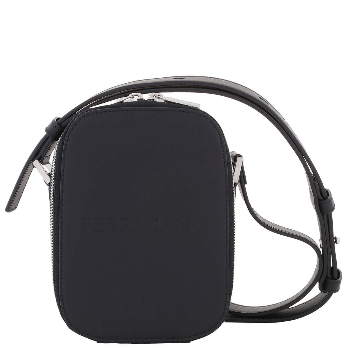 Ferragamo Logo Embroided Shoulder Bag 241469 769601