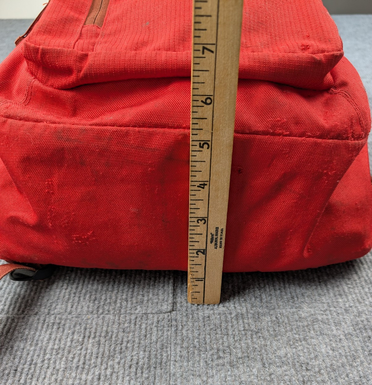 Oakley Works Backpack Vintage Ripstop Utility Pockets Y2K Software Red Thrash