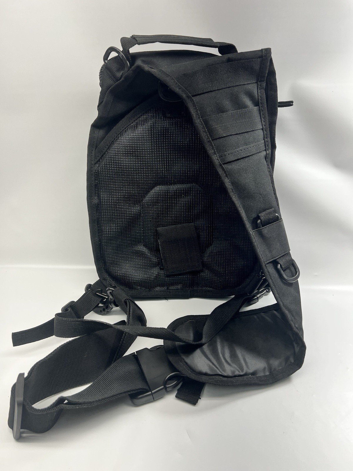 Single Strap Assault Pack, Black, Small, Tactical Assault Bag CCW Shoulder Strap