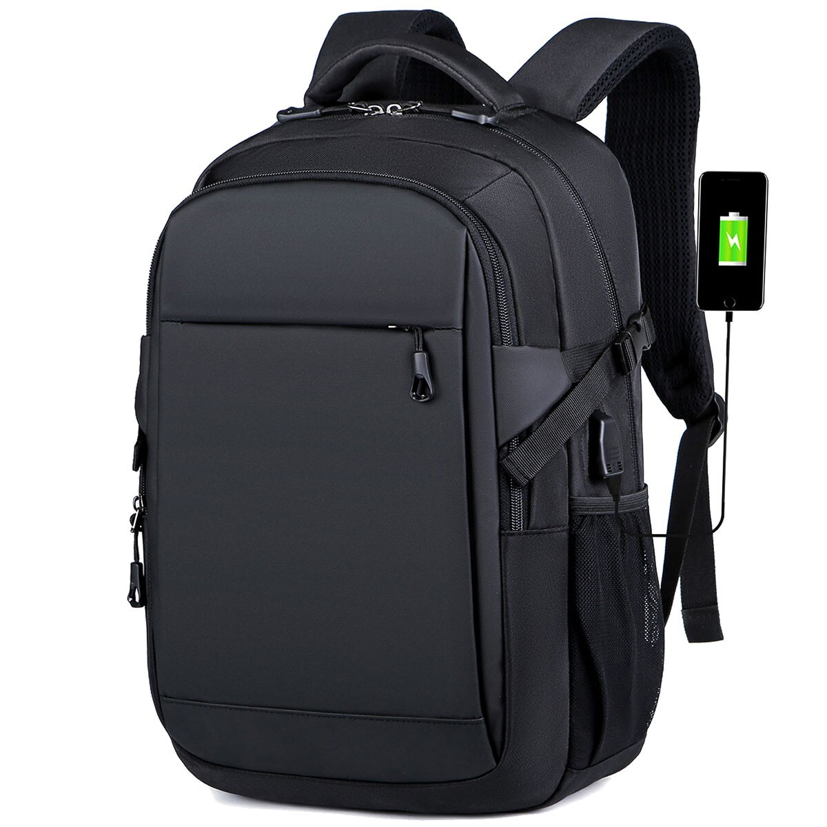 Travel Large Durable Backpack Rucksack Laptop School Book Zipper Bag Men Women