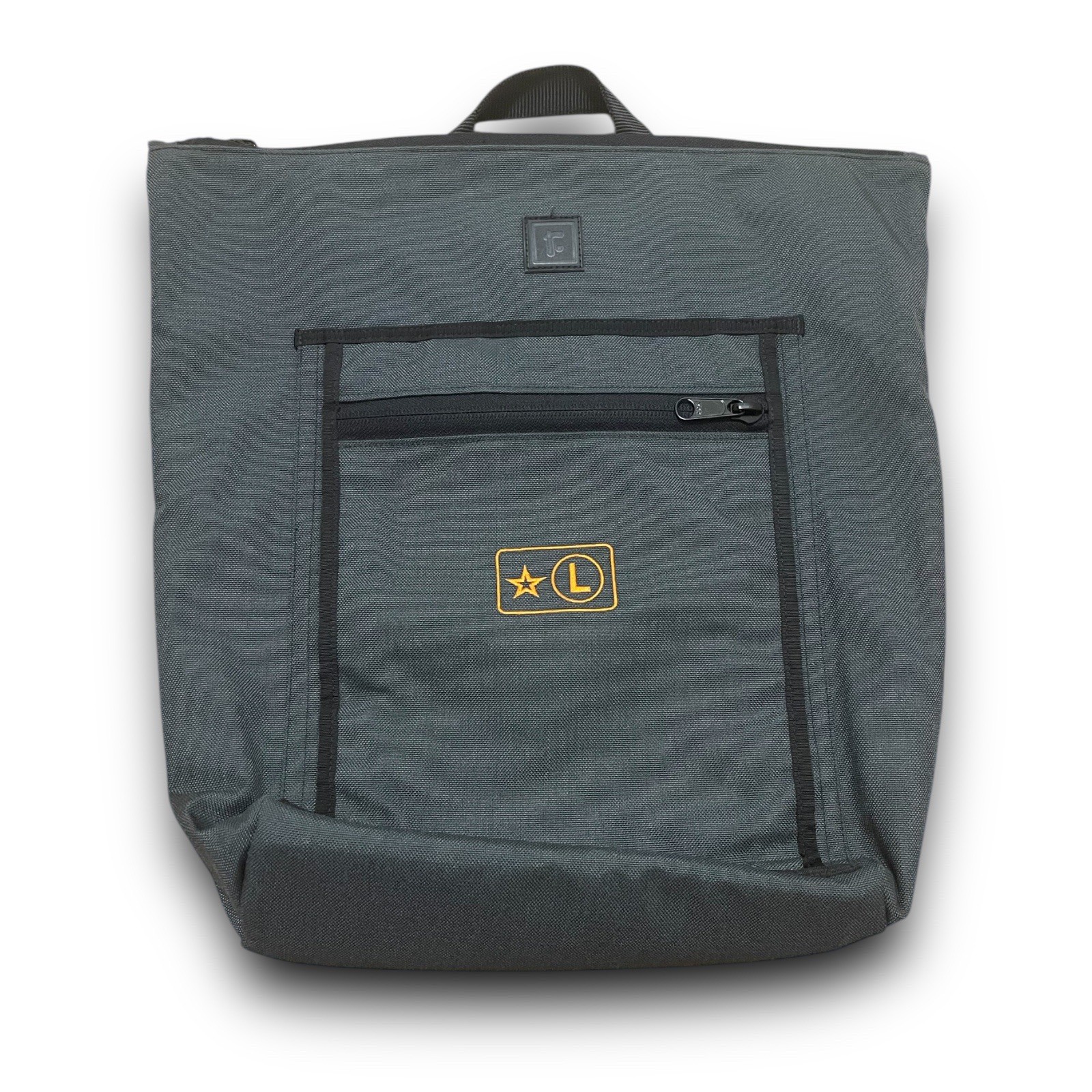 RICKSHAW BAGS MEDIUM VELO BACKPACK $129 GREY *SEE PHOTOS* SAN FRANCISCO SLEEK