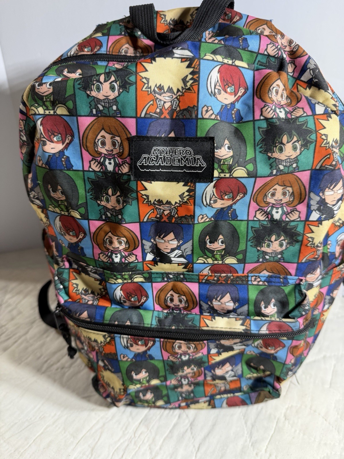 Funimation My Hero Academia All-Over Print Character Laptop Backpack