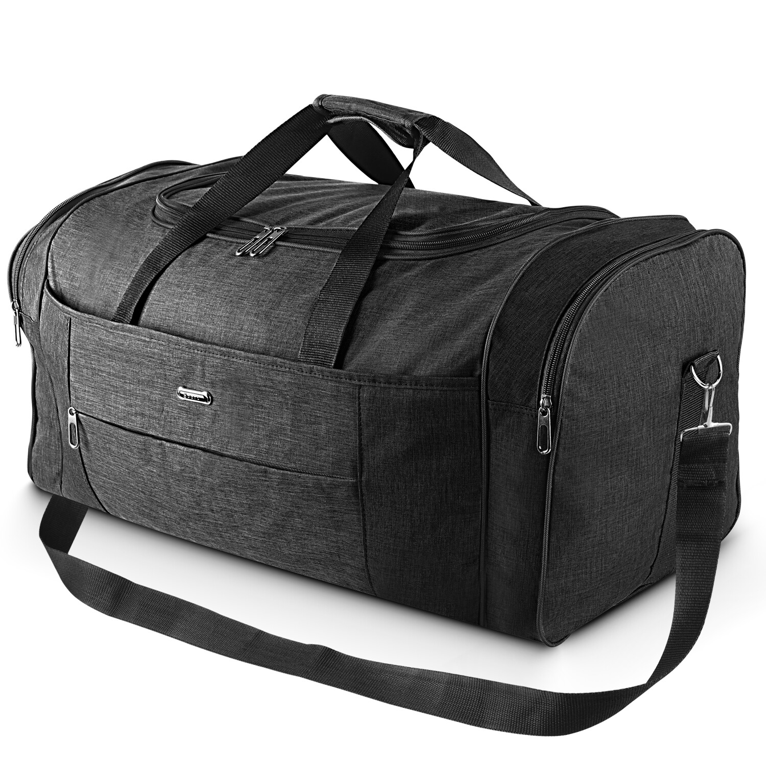 92L Military Canvas Gym Duffle Bag-Heavy-Duty Travel Luggage with Shoulder Strap
