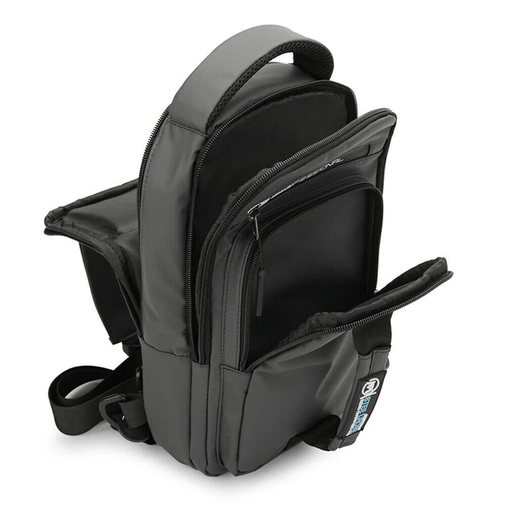 Men’s Sling Crossbody Bag Anti-theft Chest Pack Shoulder Backpack USB Waterproof