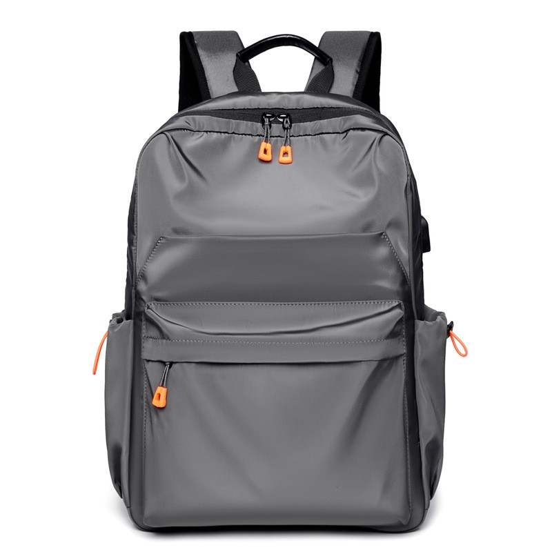 Waterproof Multi-Pocket Student Backpack Wear-Resistant Oxford Travel Daypack