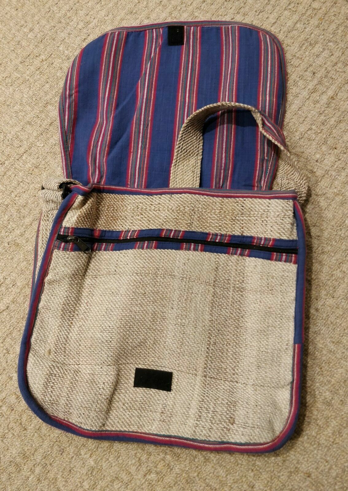Handmade Hemp Laptop Bag