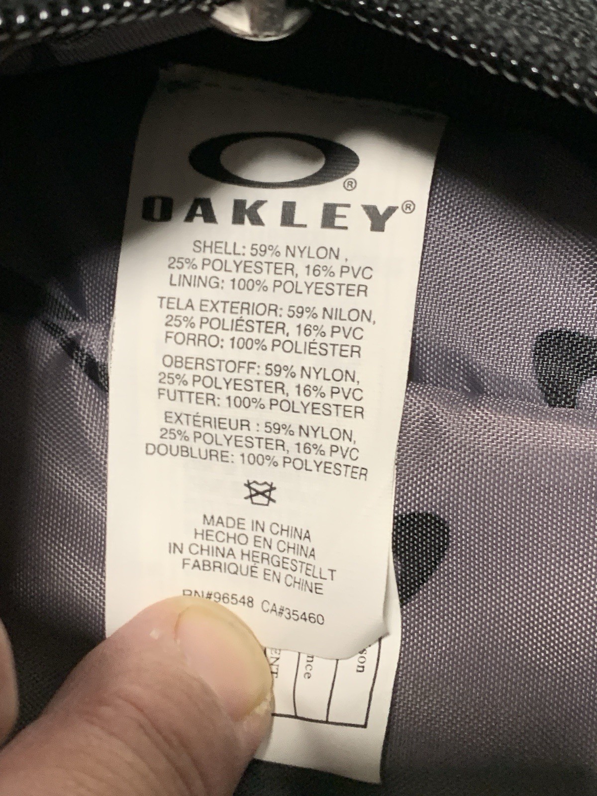 MENS OAKLEY Kitchen Sink Digital Camo BAG