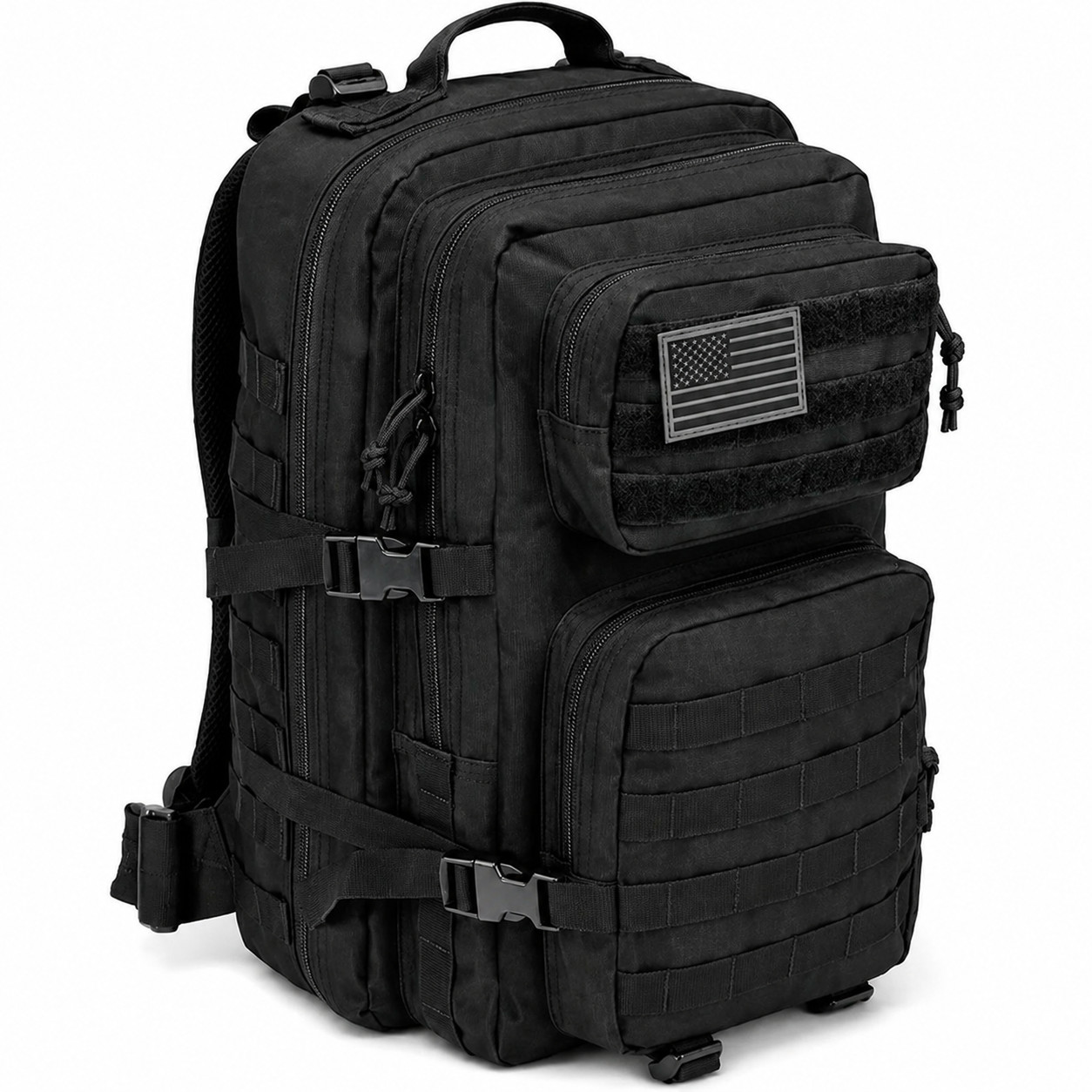 40L Military Tactical Backpack Molle Army 3 Day Assault Pack Outdoor Travel Bag