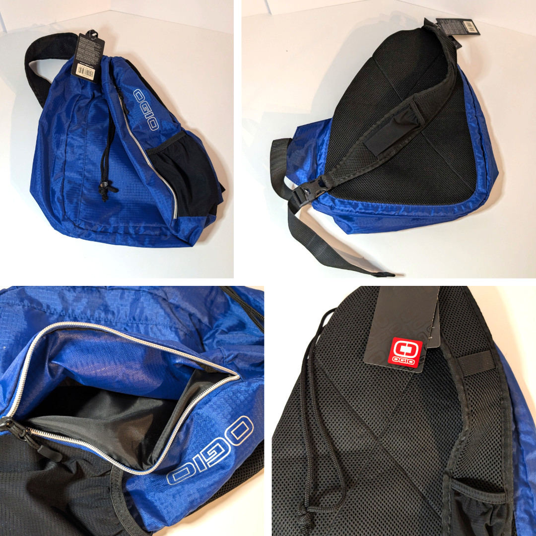 Ogio Sling Backpack Lightweight Travel, Cinch Drawstring Shoulder Festival Bag