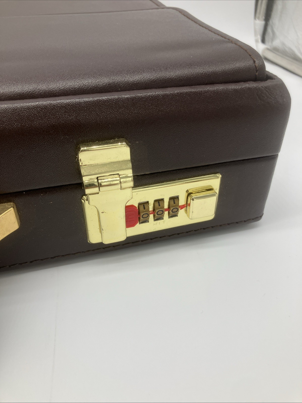 Vintage MCM Briefcase Hard Case 80s HIT Industry 17x12x4 Pro Dad Organizer Retro