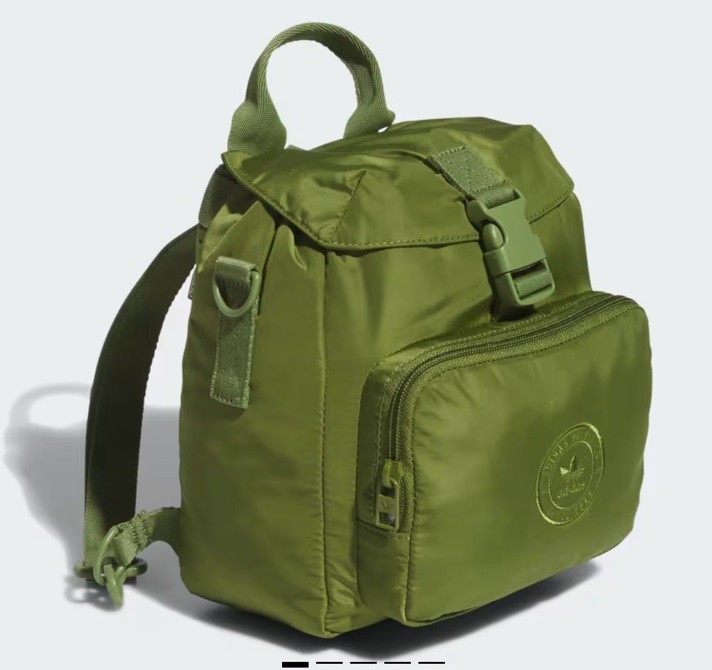 Adidas ORIGINALS MICRO 3 MINI BACKPACK Tech Olive Green Cross Body Purse NWT