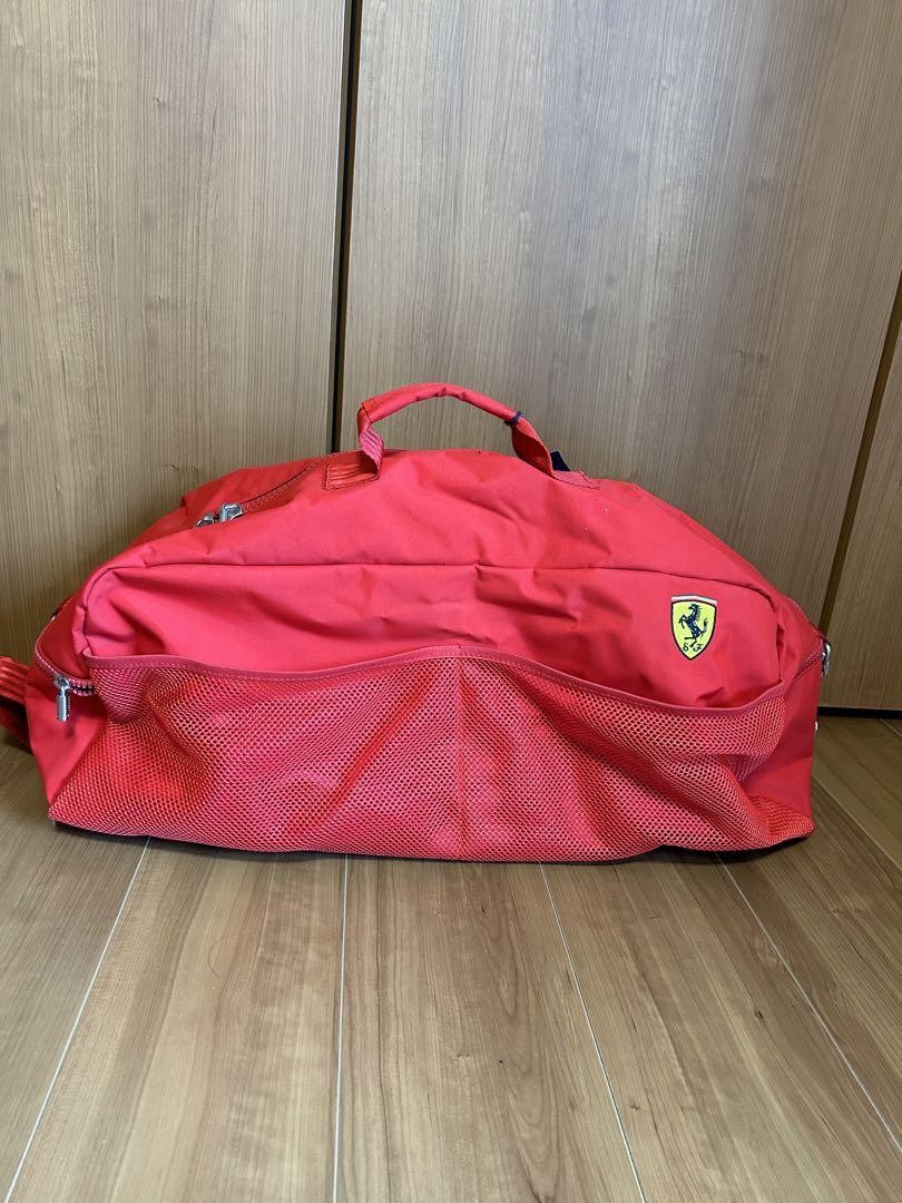 Ferrari Boston bagNylon Red New