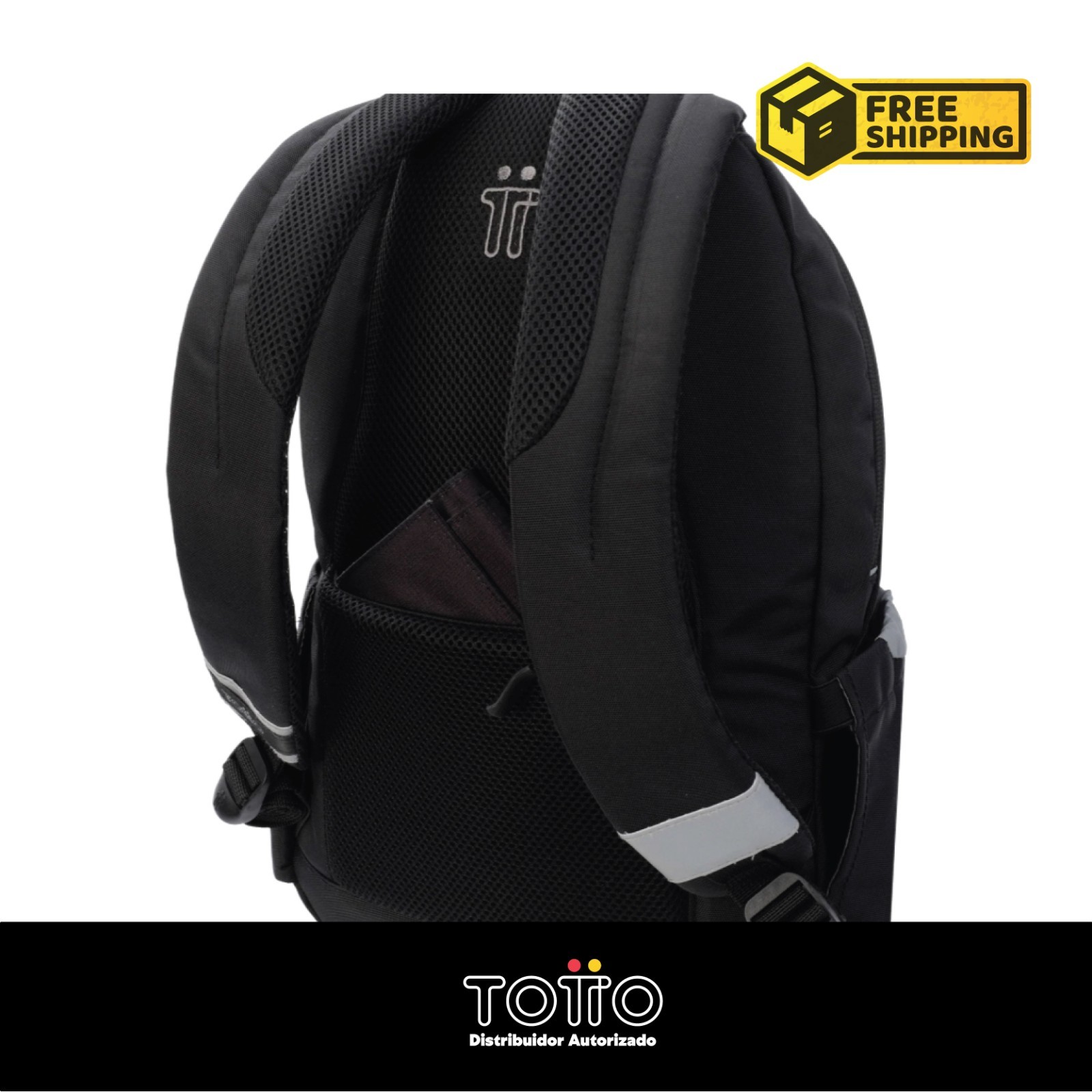 Mochila Totto Misisipi Ecológica – Porta Laptop 14″ | Poliéster Reciclado y Segu