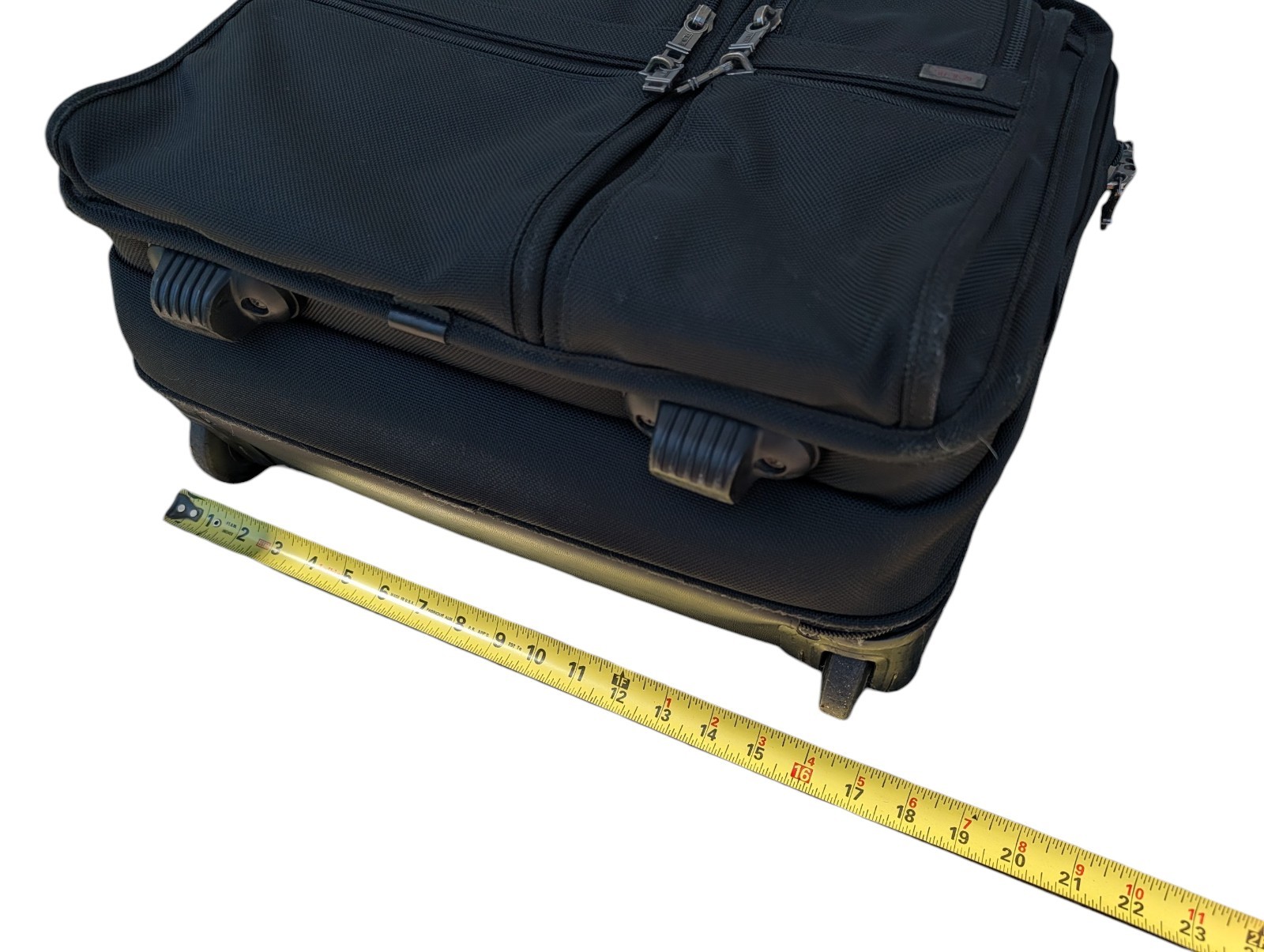 Tumi Alpha Rolling Briefcase 17″ Laptop Carry-on Bag Ballistic Nylon Expandable