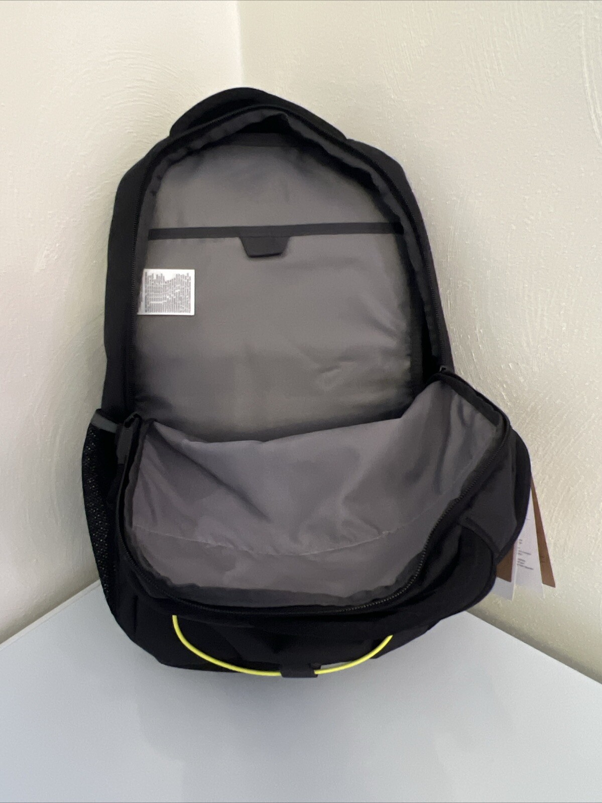 THE NORTH FACE JESTER SCHOOL BACKPACK TNF Black Heather/led Yellow Unisex OS