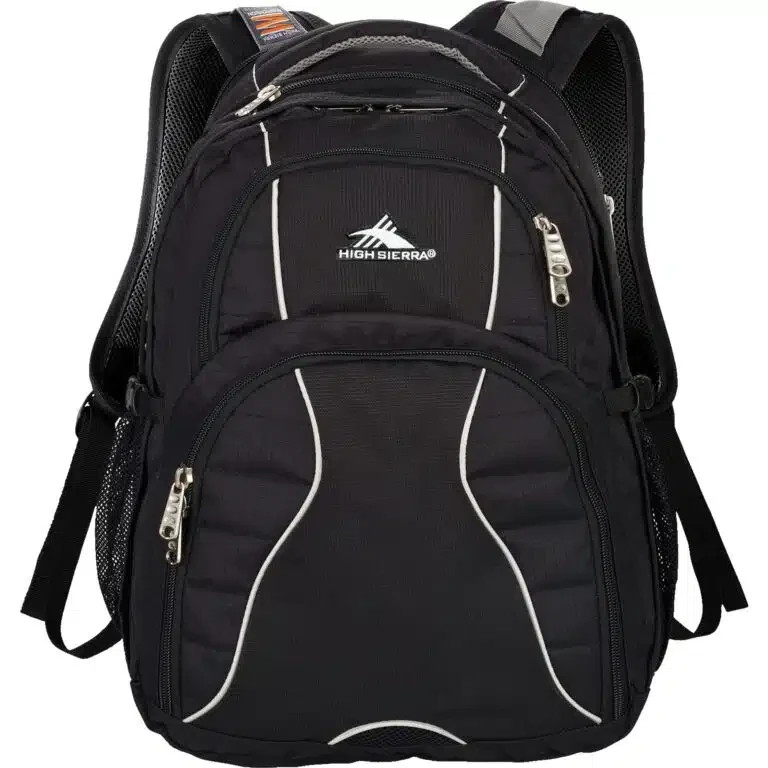Leeds High Sierra Swerve 17″ Laptop Backpack, Black, One Size Brand New