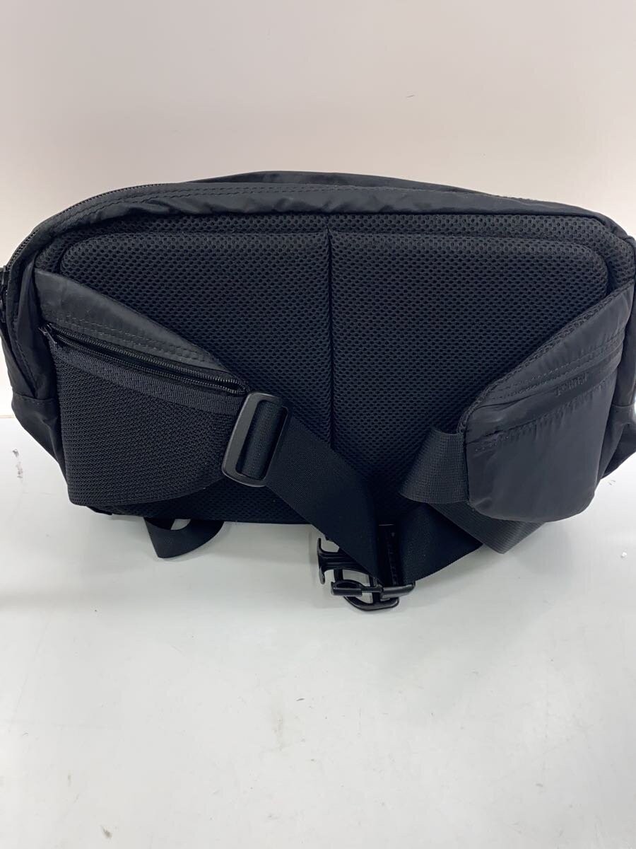 Authentic Porter Black Waist Bag 10cm Depth 20cm Height 34cm Width Crossbody