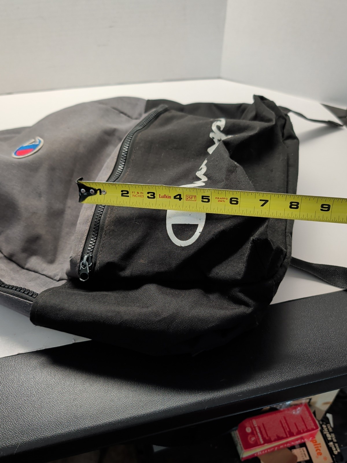 Champion Manuscript Athletic Multi-use Heather Gray & Black Canvas Backpack