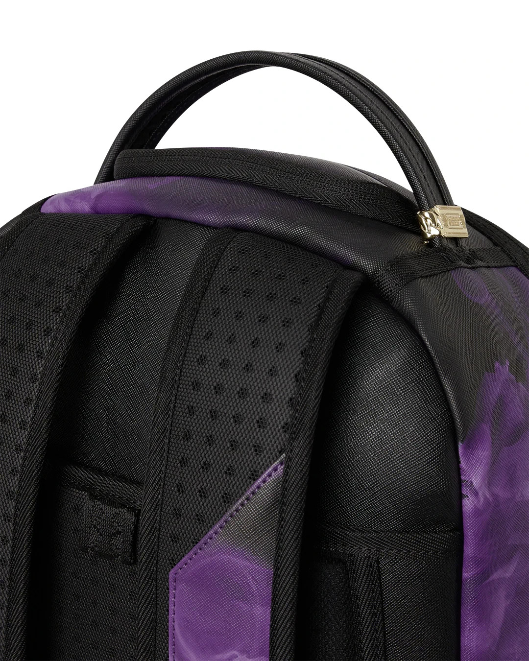 Sprayground Shadow Fade Purple Backpack🔥New Black Bookbag School Travel Bag