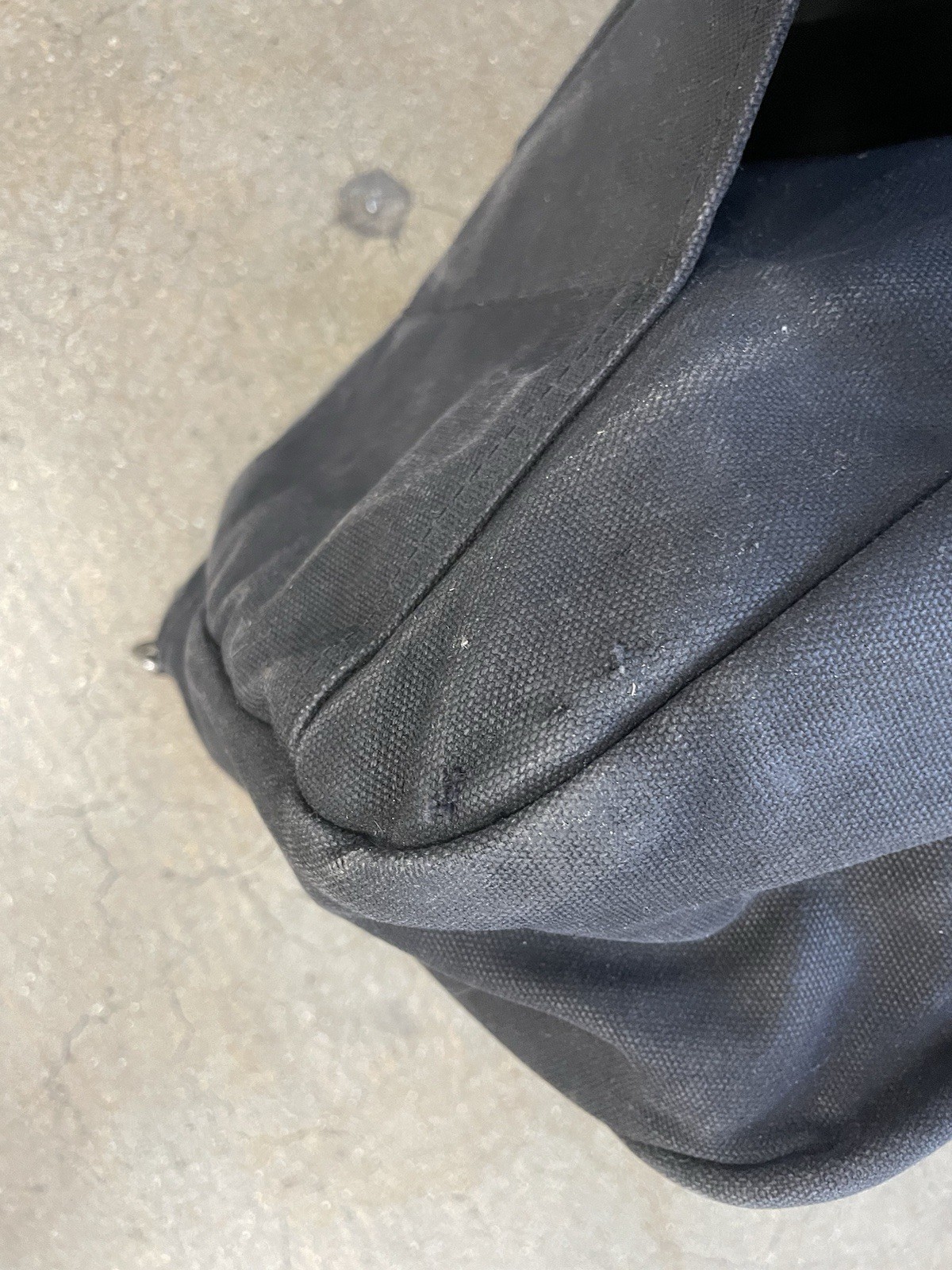 Chrome Industries Bag Messenger Made in USA Vintage 2000s Black Heavy Duty RARE!