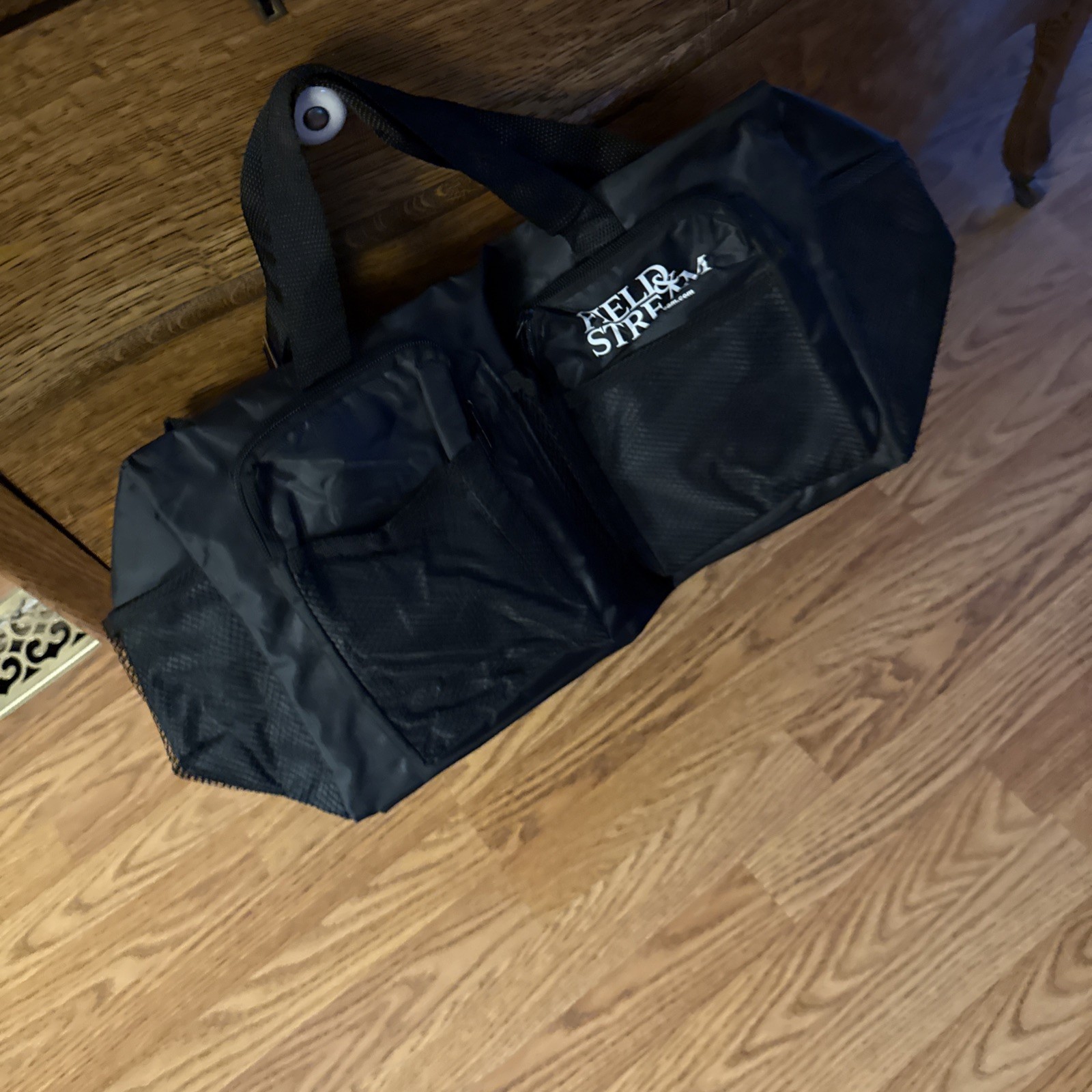 Field & Stream Nylon Black Duffle Bag 15″ X 9.5″