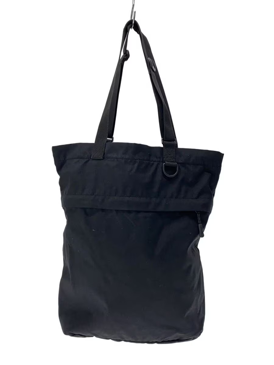 snow peak Everyday Use 2-Way Tote Bag, Nylon, Black